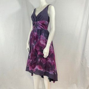 Lela Rose | Watercolor Print Dress